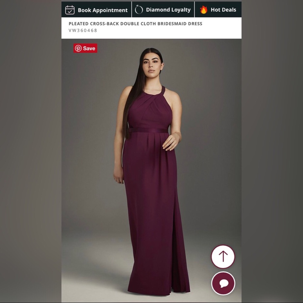 Vera Wang Bridesmaids Dress